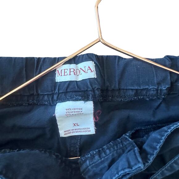 Merona Navy Drawstring Shorts - Size XL - Gently Worn - Picture 4 of 8